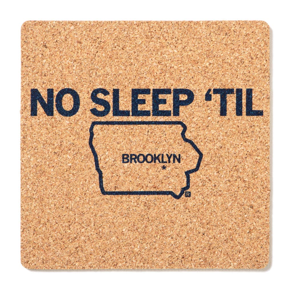 Brooklyn Cork Coaster - Adult & Kids T-Shirts, Sweatshirts & Hoodies apparel design preview 1