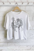 Sun and Moon Tiger - Adult & Kids T-Shirts, Sweatshirts & Hoodies apparel design preview 1