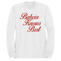Babcia Knows Best Family Wisdom Men's - Adult & Kids T-Shirts, Sweatshirts & Hoodies apparel design preview 1