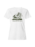 Boot Tread On Ice Women's White - Adult & Kids T-Shirts, Sweatshirts & Hoodies apparel design preview 1