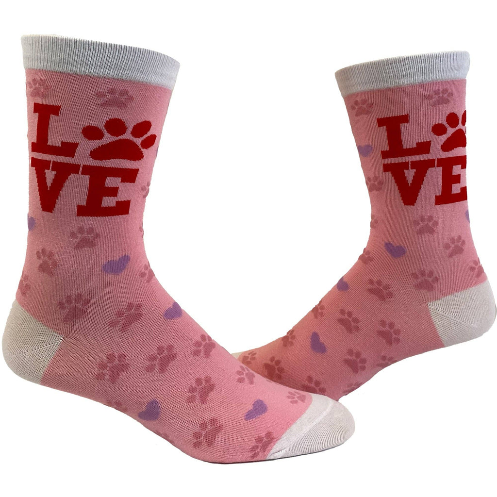 Womens Love Paw Socks - Adult & Kids T-Shirts, Sweatshirts & Hoodies apparel design preview 1