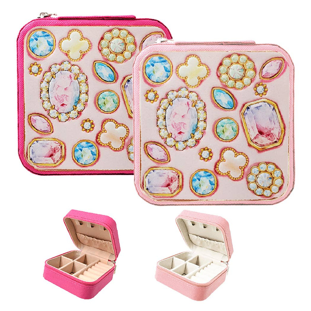 Diamond Image Printed Square Leather Jewelry Box - Adult & Kids T-Shirts, Sweatshirts & Hoodies apparel design preview 1