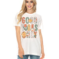 Good Vibes Only - Adult & Kids T-Shirts, Sweatshirts & Hoodies apparel design preview 1
