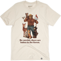 Babes in the Forest Unisex Short Sleeve - Adult & Kids T-Shirts, Sweatshirts & Hoodies apparel design preview 1
