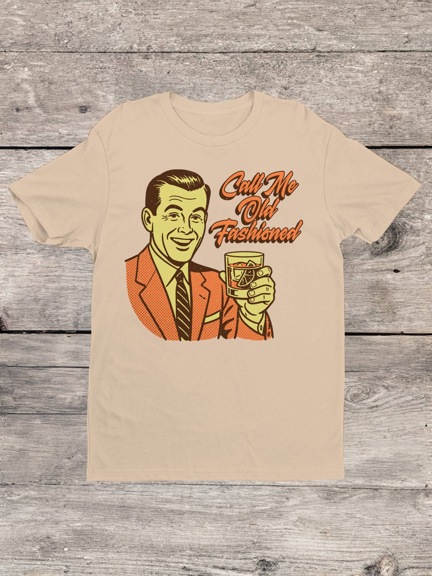 Retro Old Fashioned Men's - Adult & Kids T-Shirts, Sweatshirts & Hoodies apparel design preview 1