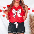 Red Heart Bow - Adult & Kids T-Shirts, Sweatshirts & Hoodies apparel design preview 1