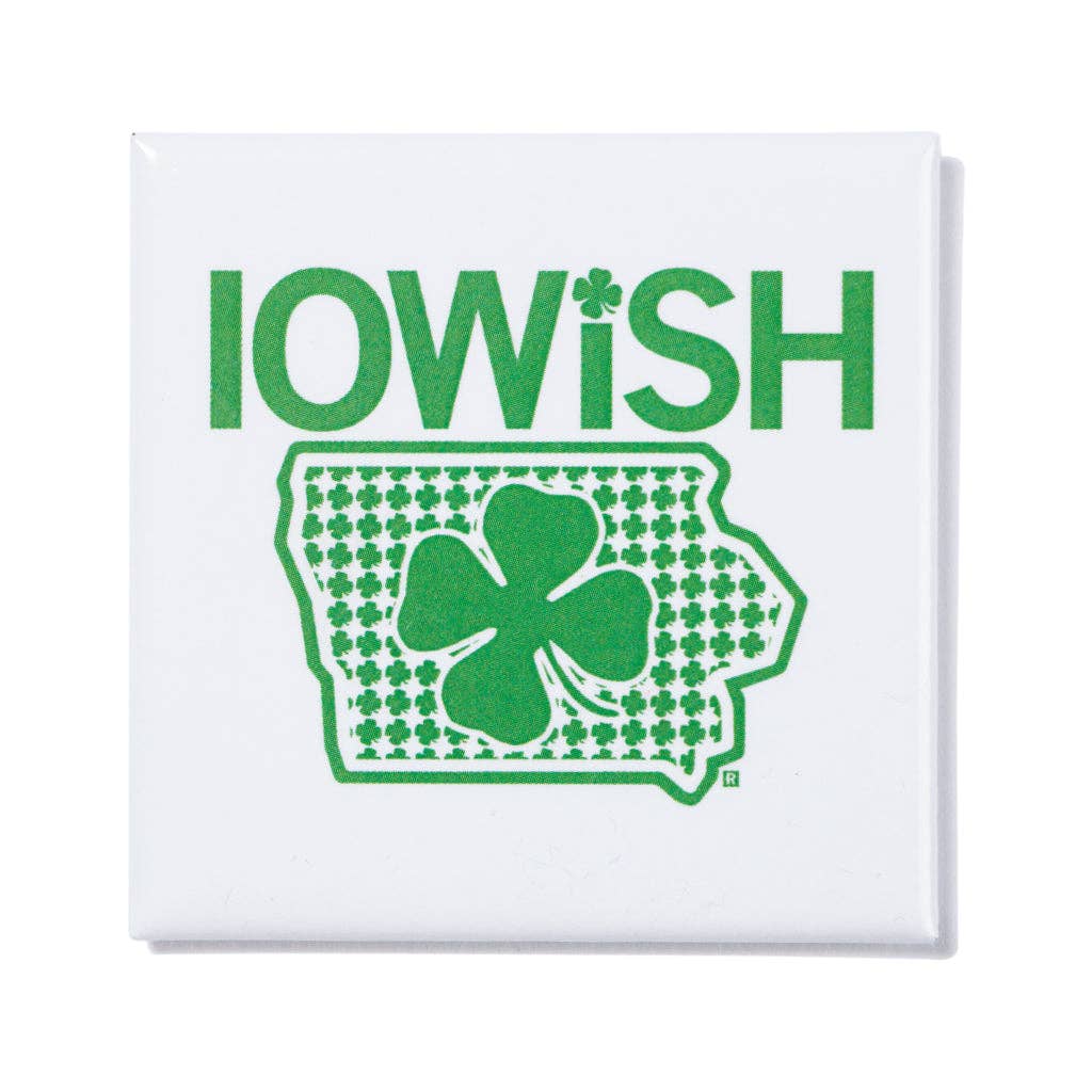 Iowish Metal Magnet - Adult & Kids T-Shirts, Sweatshirts & Hoodies apparel design preview 1