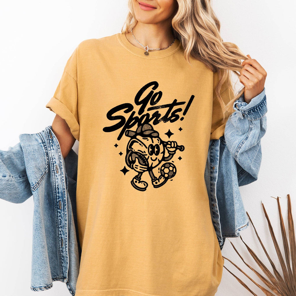 Go Sports, Football, Baseball, Soccer, Basketball - Adult & Kids T-Shirts, Sweatshirts & Hoodies apparel design preview 1