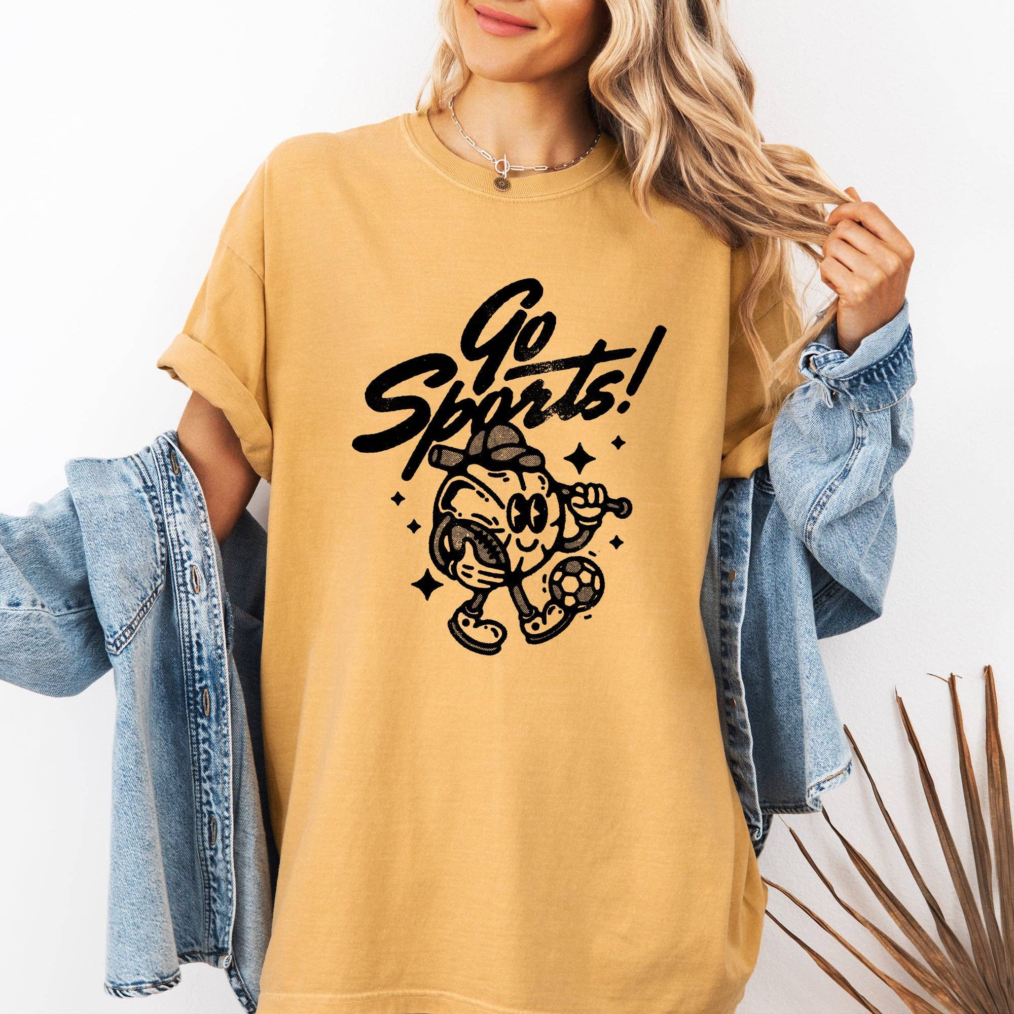 Go Sports, Football, Baseball, Soccer, Basketball - Adult & Kids T-Shirts, Sweatshirts & Hoodies apparel design preview 1