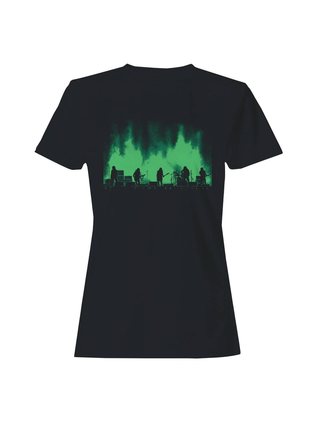 Electric Rock Concert Silhouette Women's - Adult & Kids T-Shirts, Sweatshirts & Hoodies apparel design preview 1