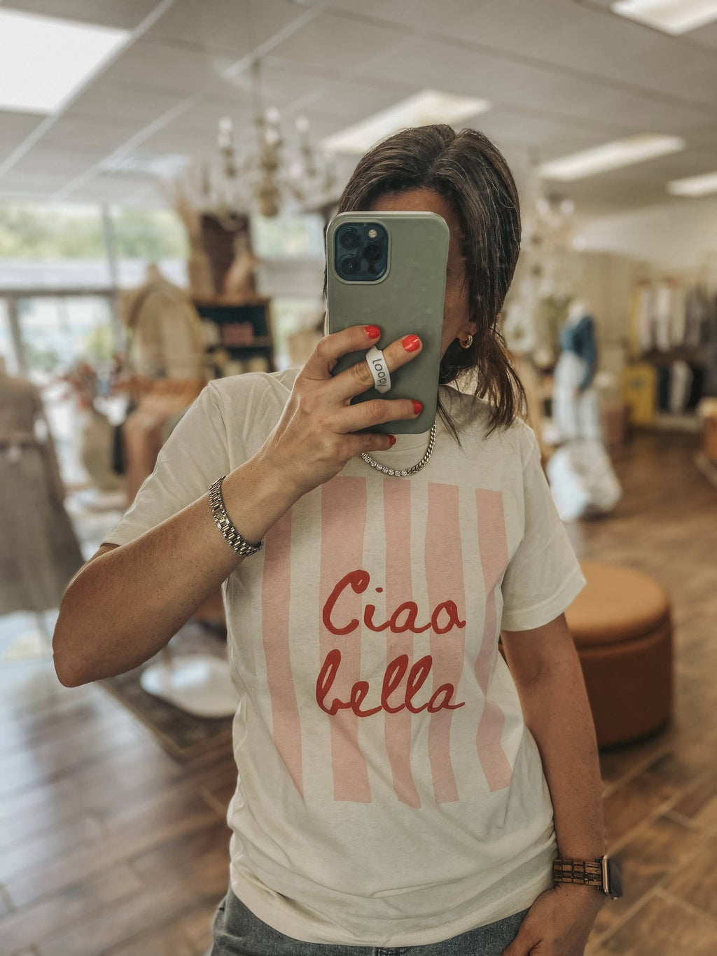 Ciao Bella Graphic Summer - Adult & Kids T-Shirts, Sweatshirts & Hoodies apparel design preview 1