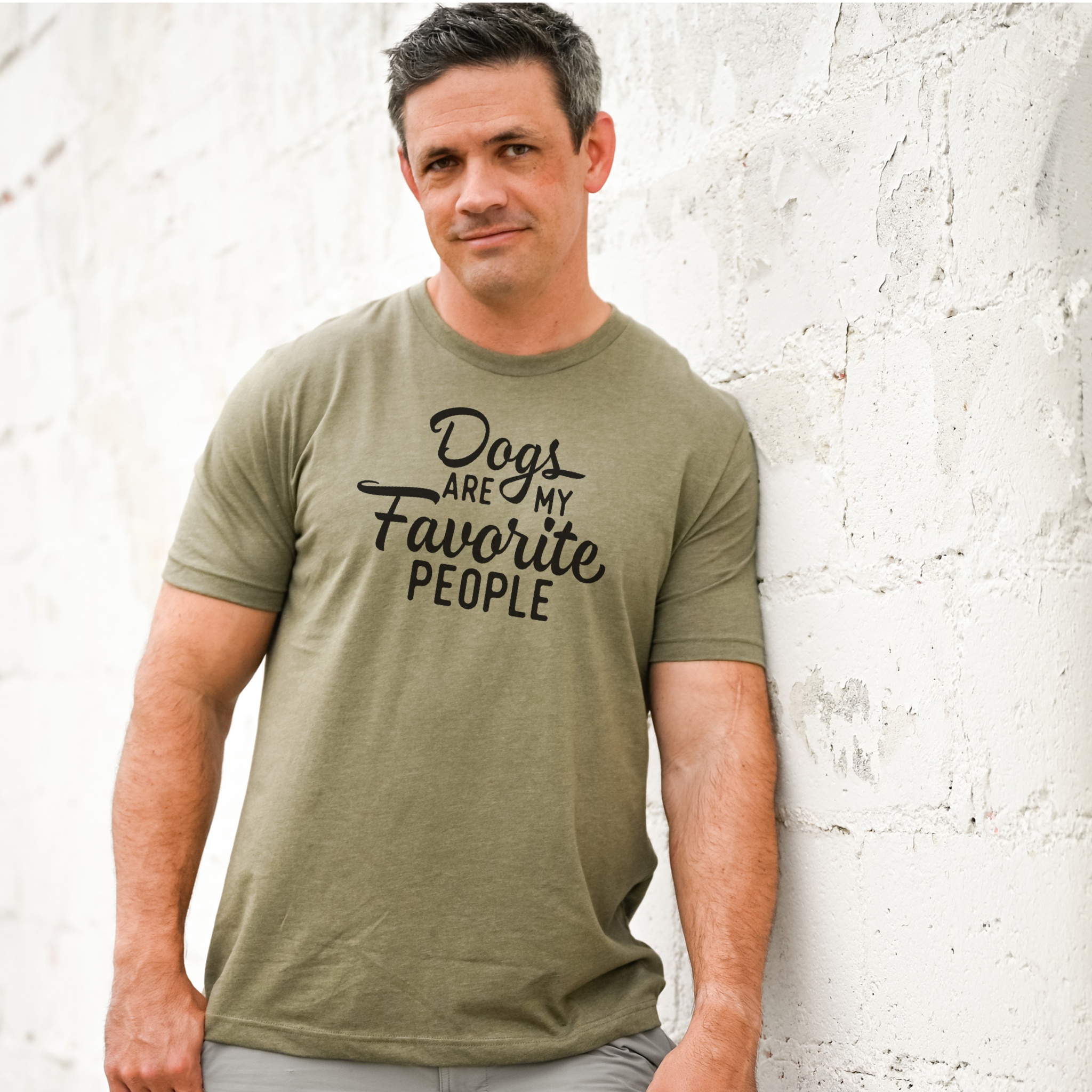 Dogs Are My Favorite People - Adult & Kids T-Shirts, Sweatshirts & Hoodies apparel design preview 1