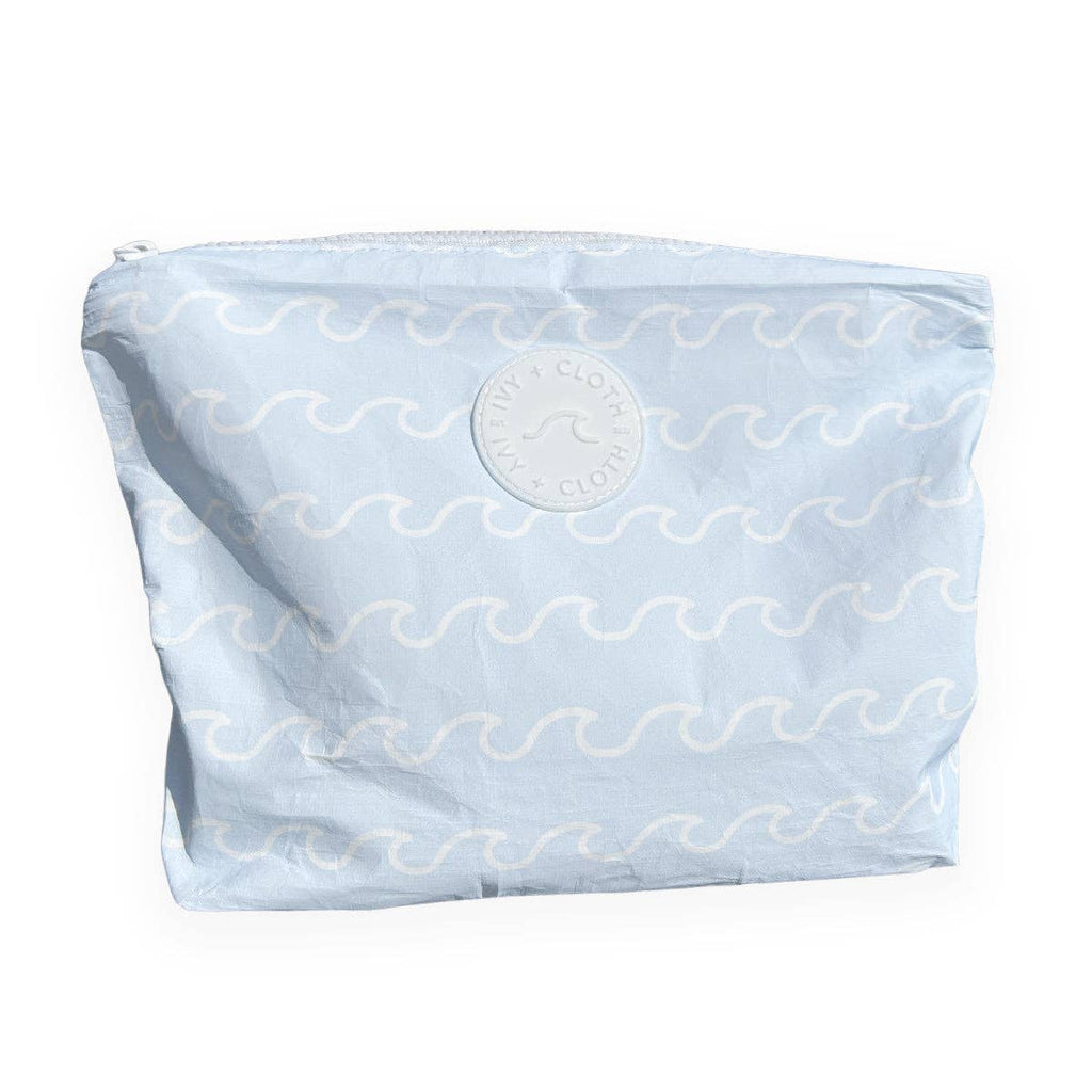 Cool Waves Medium Water Resistant Pouch - Adult & Kids T-Shirts, Sweatshirts & Hoodies apparel design preview 1