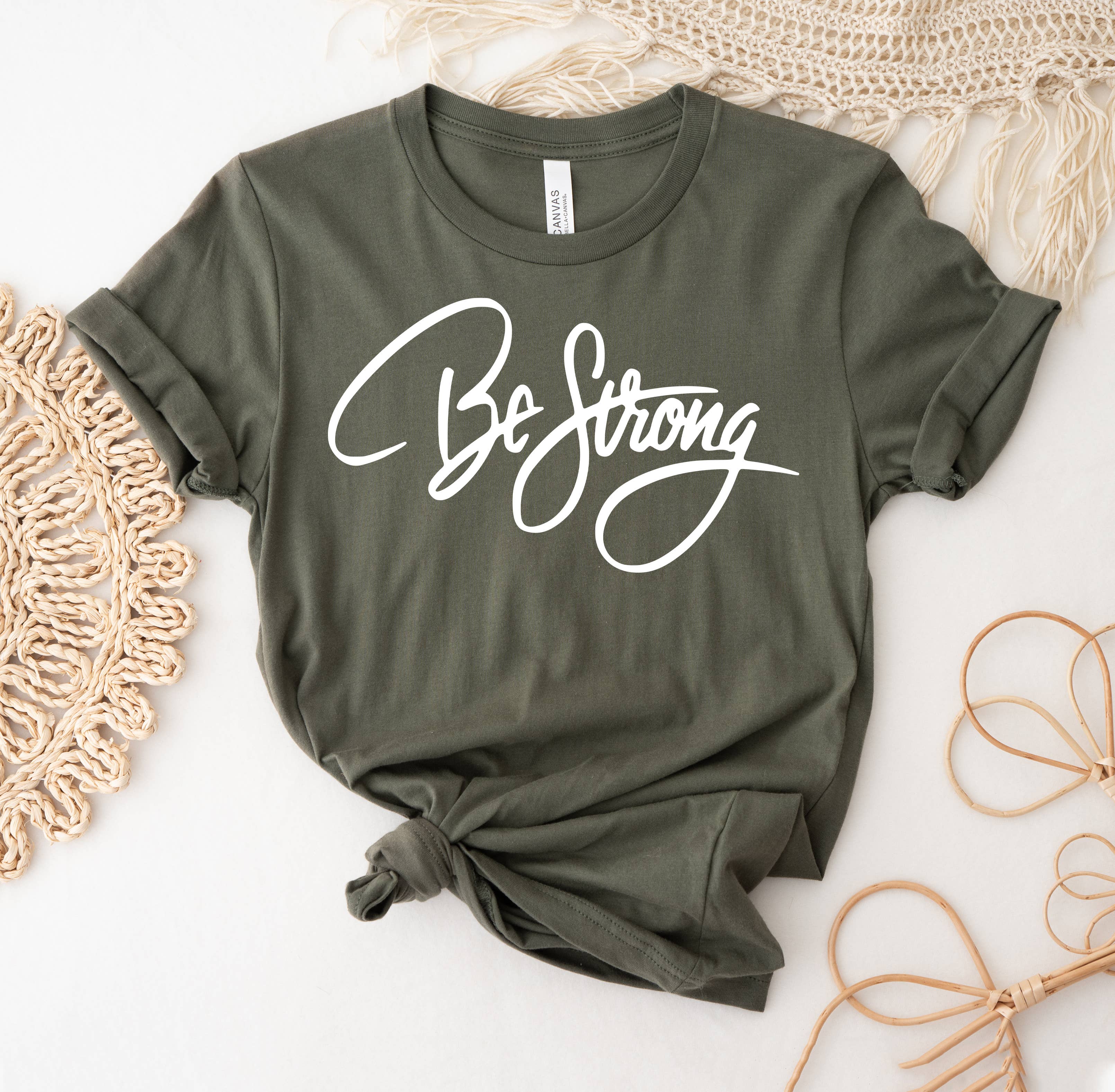 Be Strong - Adult & Kids T-Shirts, Sweatshirts & Hoodies apparel design preview 1