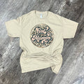 Cat Mama Leopard Print On Sand - Adult & Kids T-Shirts, Sweatshirts & Hoodies apparel design preview 1
