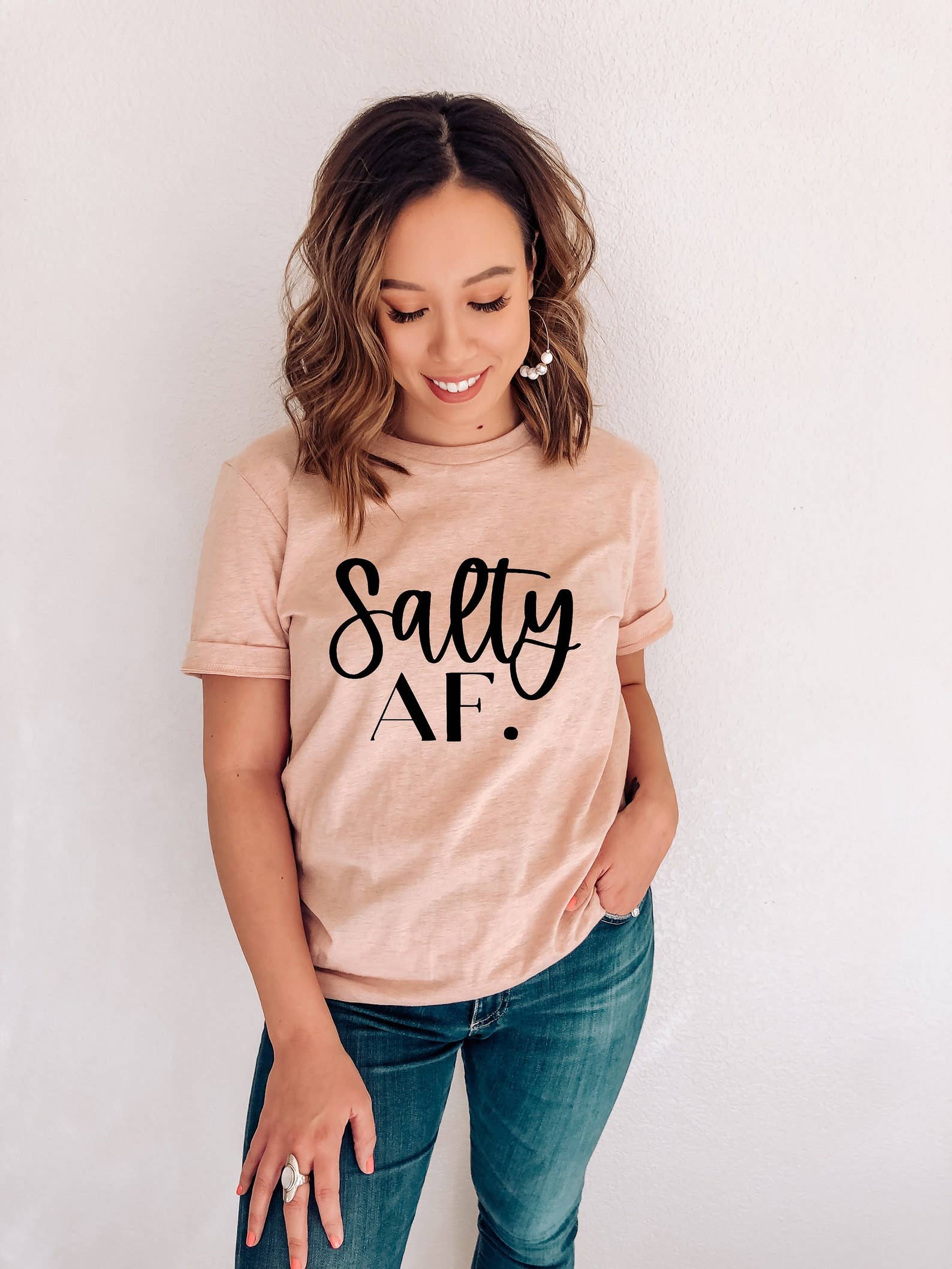 Salty Af - Adult & Kids T-Shirts, Sweatshirts & Hoodies apparel design preview 1