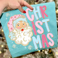 Preppy Santa Christmas - Adult & Kids T-Shirts, Sweatshirts & Hoodies apparel design preview 1