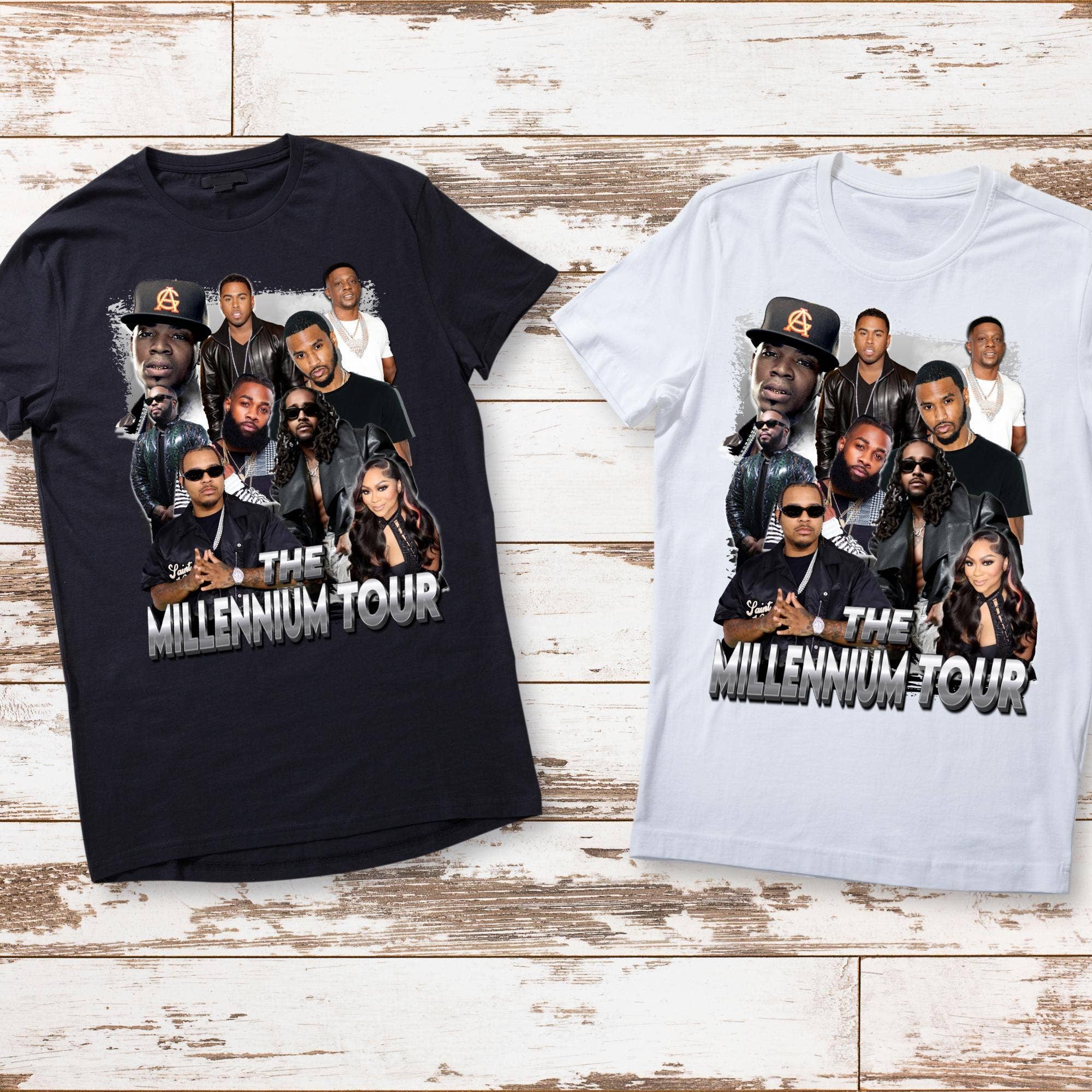 Millennium Tour 2025 Nostalgia Vintage Custom - Adult & Kids T-Shirts, Sweatshirts & Hoodies apparel design preview 1