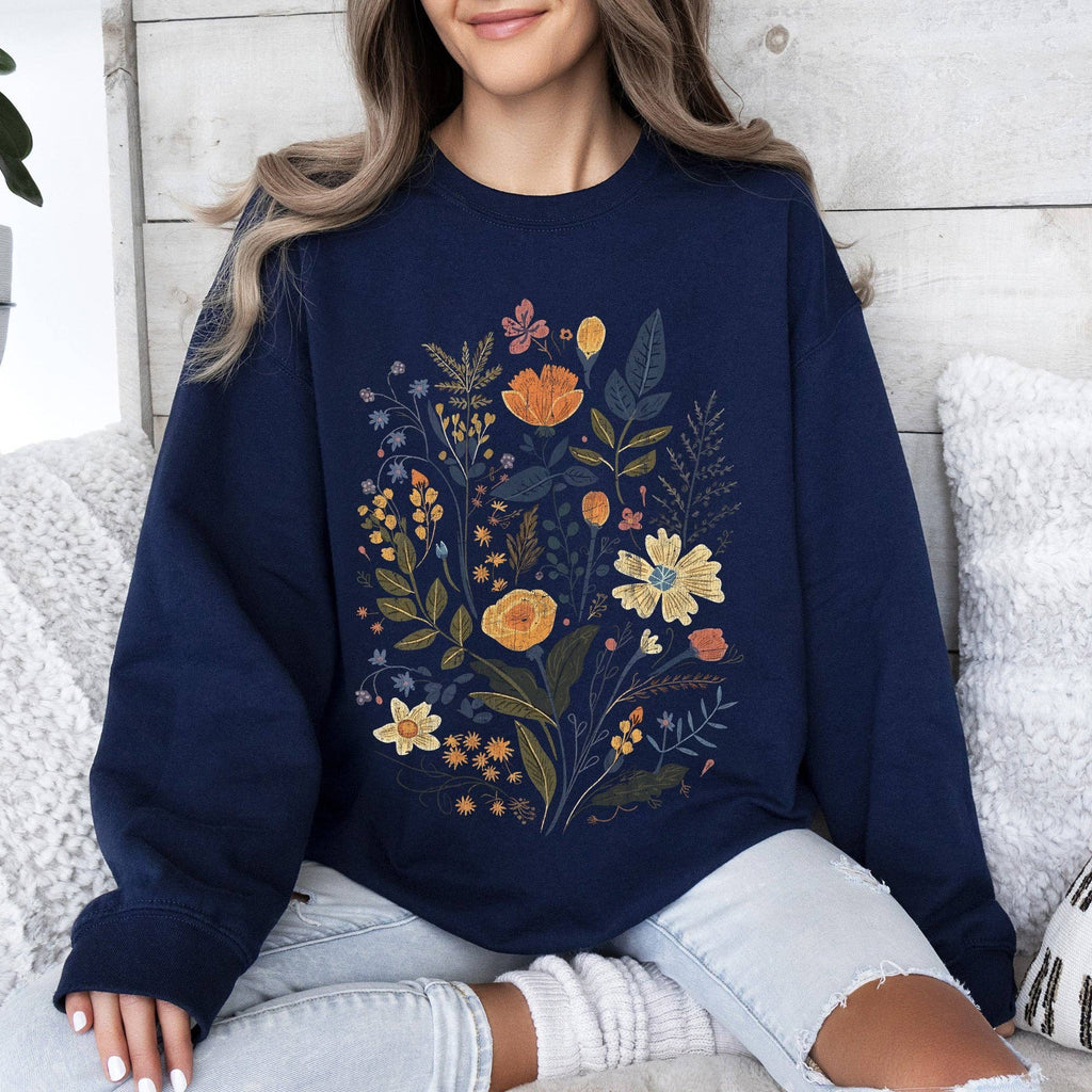 Meadow Magic Soft Floral Print - Adult & Kids T-Shirts, Sweatshirts & Hoodies apparel design preview 1