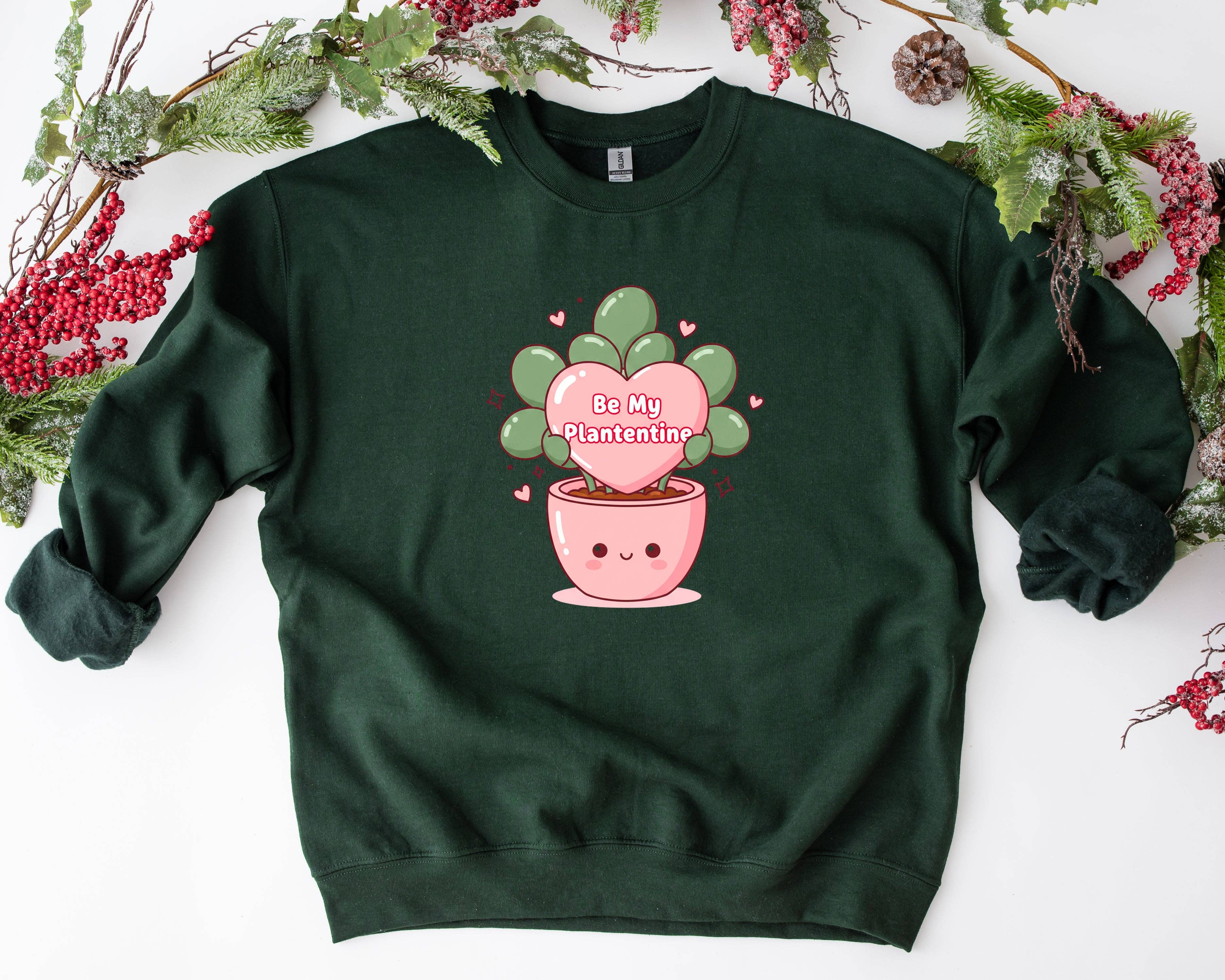 Be My Plantentine Valentine'S Day Plant Lover Gift, - Adult & Kids T-Shirts, Sweatshirts & Hoodies apparel design preview 1