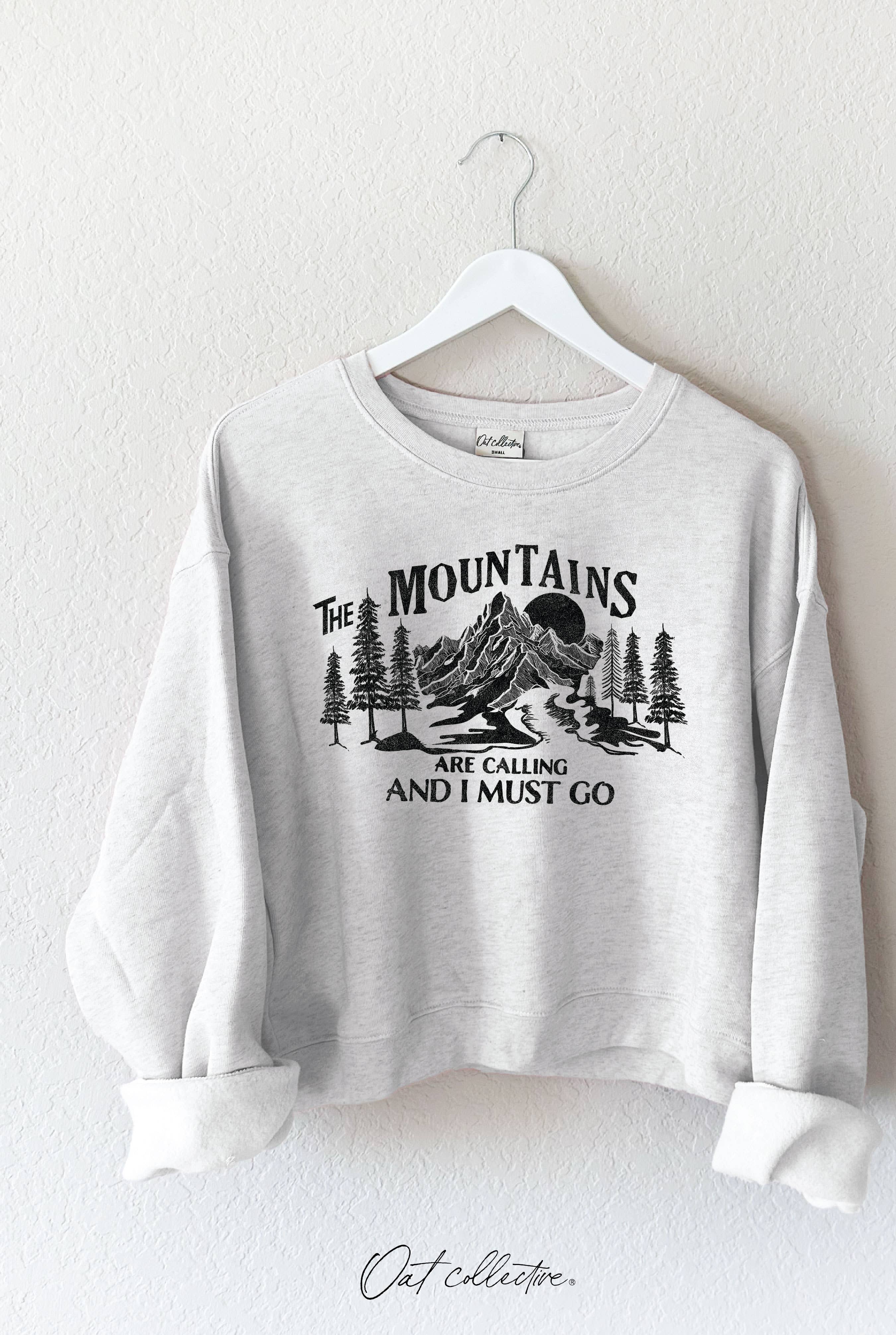 The Mountains Are Calling Mid Graphic - Adult & Kids T-Shirts, Sweatshirts & Hoodies apparel design preview 1