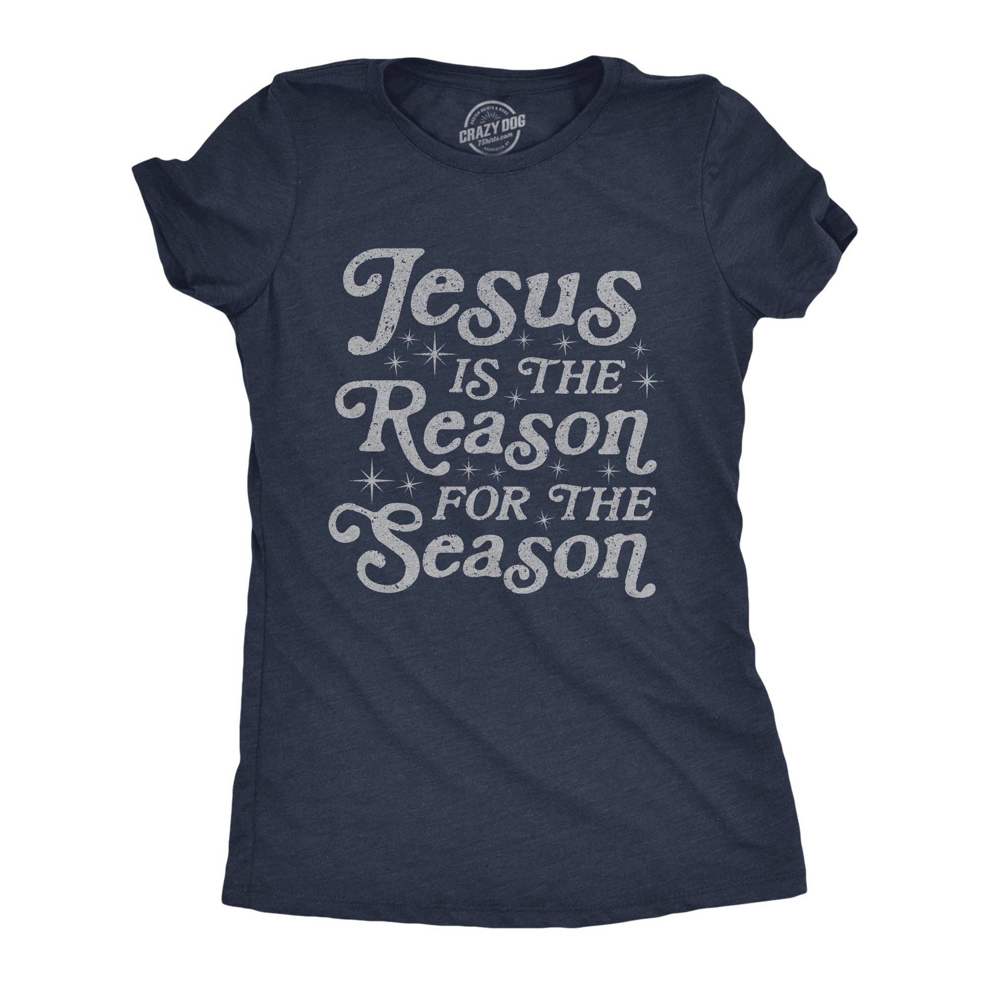 Jesus Is the Reason For Season Women's - Adult & Kids T-Shirts, Sweatshirts & Hoodies apparel design preview 1