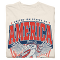 Red White Pew Max Collegiate Heavyweight - Adult & Kids T-Shirts, Sweatshirts & Hoodies apparel design preview 1