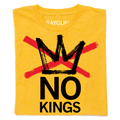 No Kings Logo Gold - Adult & Kids T-Shirts, Sweatshirts & Hoodies apparel design preview 1