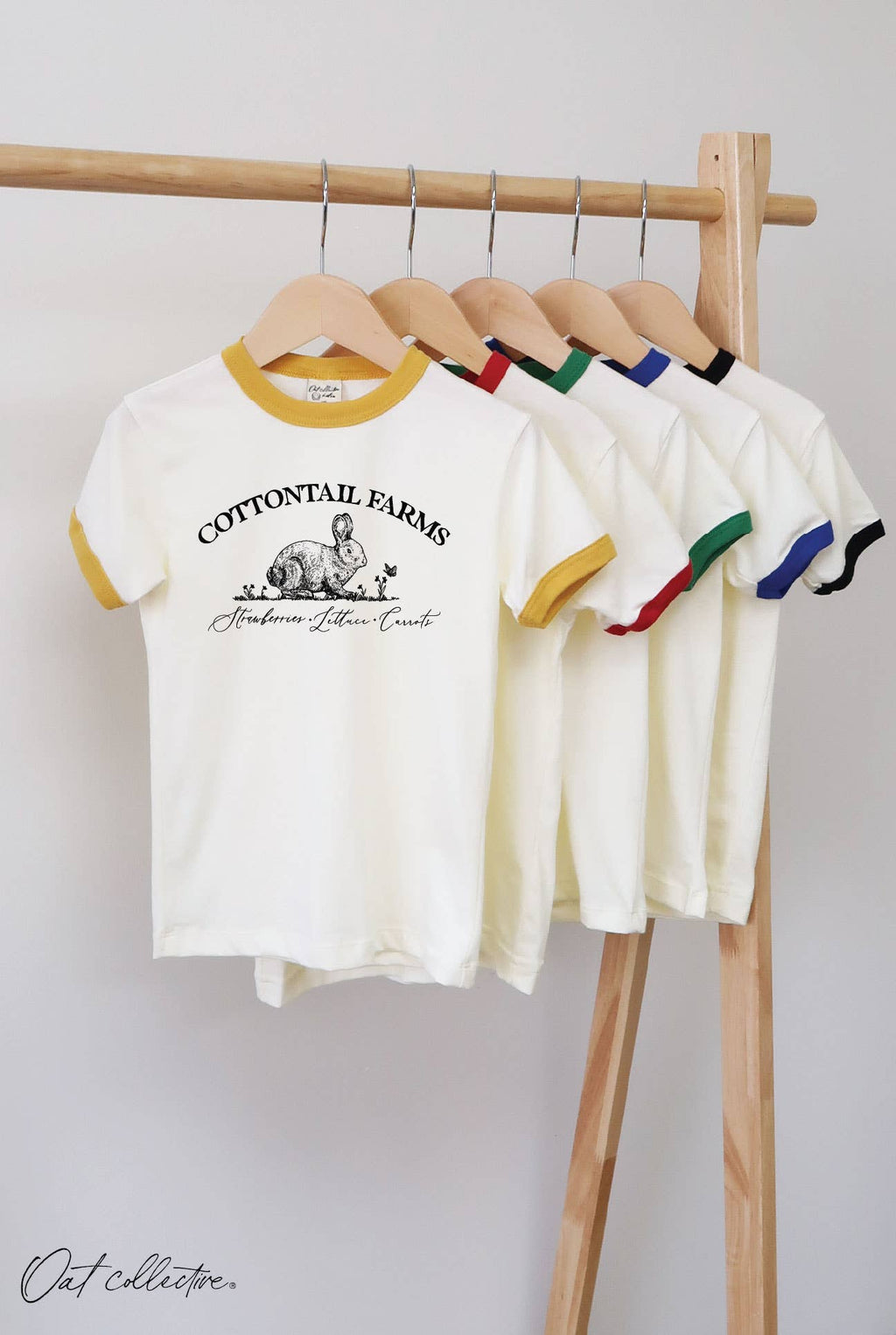 Cottontail Farms Toddler Unisex Ringer Top - Adult & Kids T-Shirts, Sweatshirts & Hoodies apparel design preview 1
