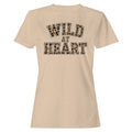 Wild Heart Leopard Print Women's - Adult & Kids T-Shirts, Sweatshirts & Hoodies apparel design preview 1