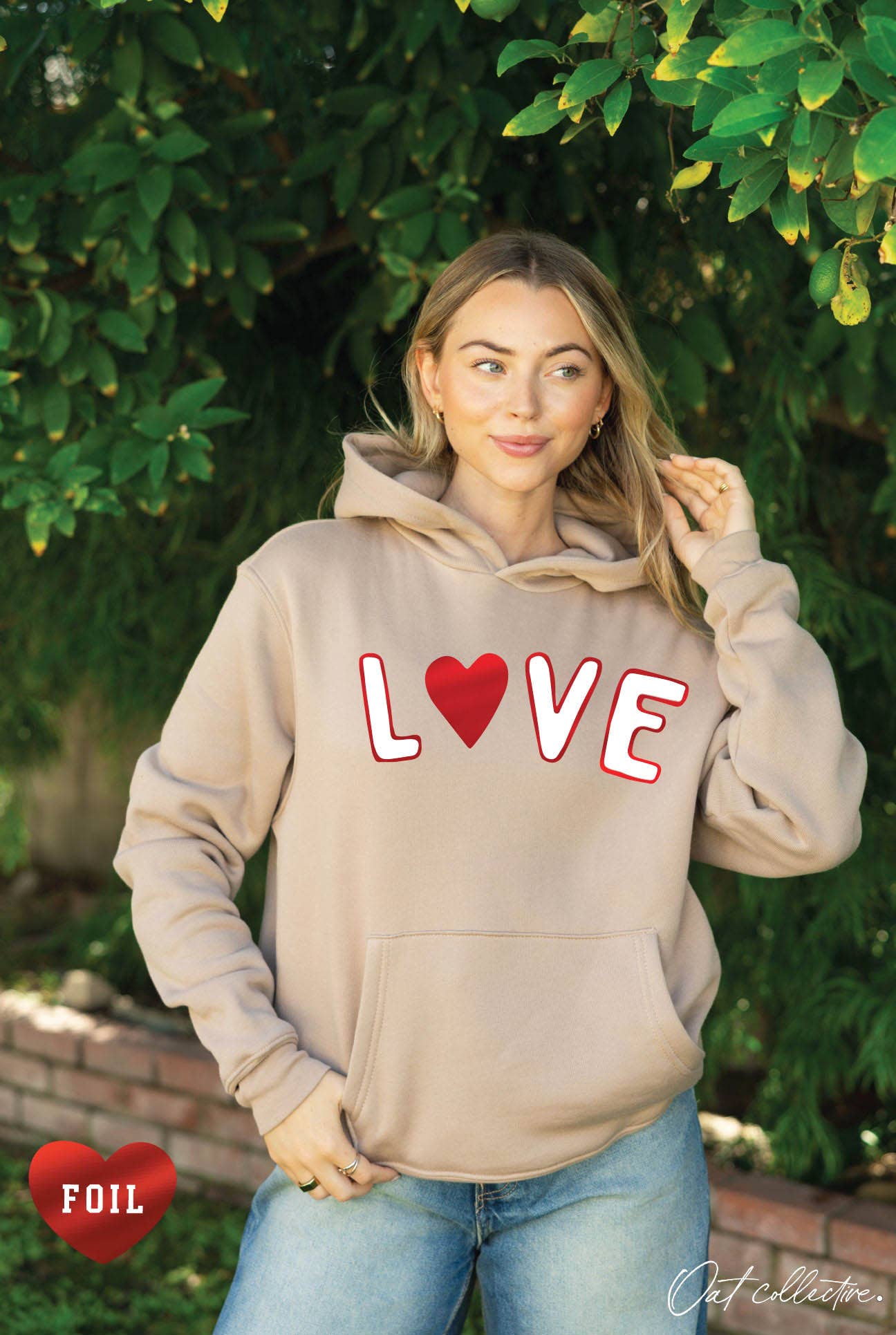 Love Foil - Adult & Kids T-Shirts, Sweatshirts & Hoodies apparel design preview 1