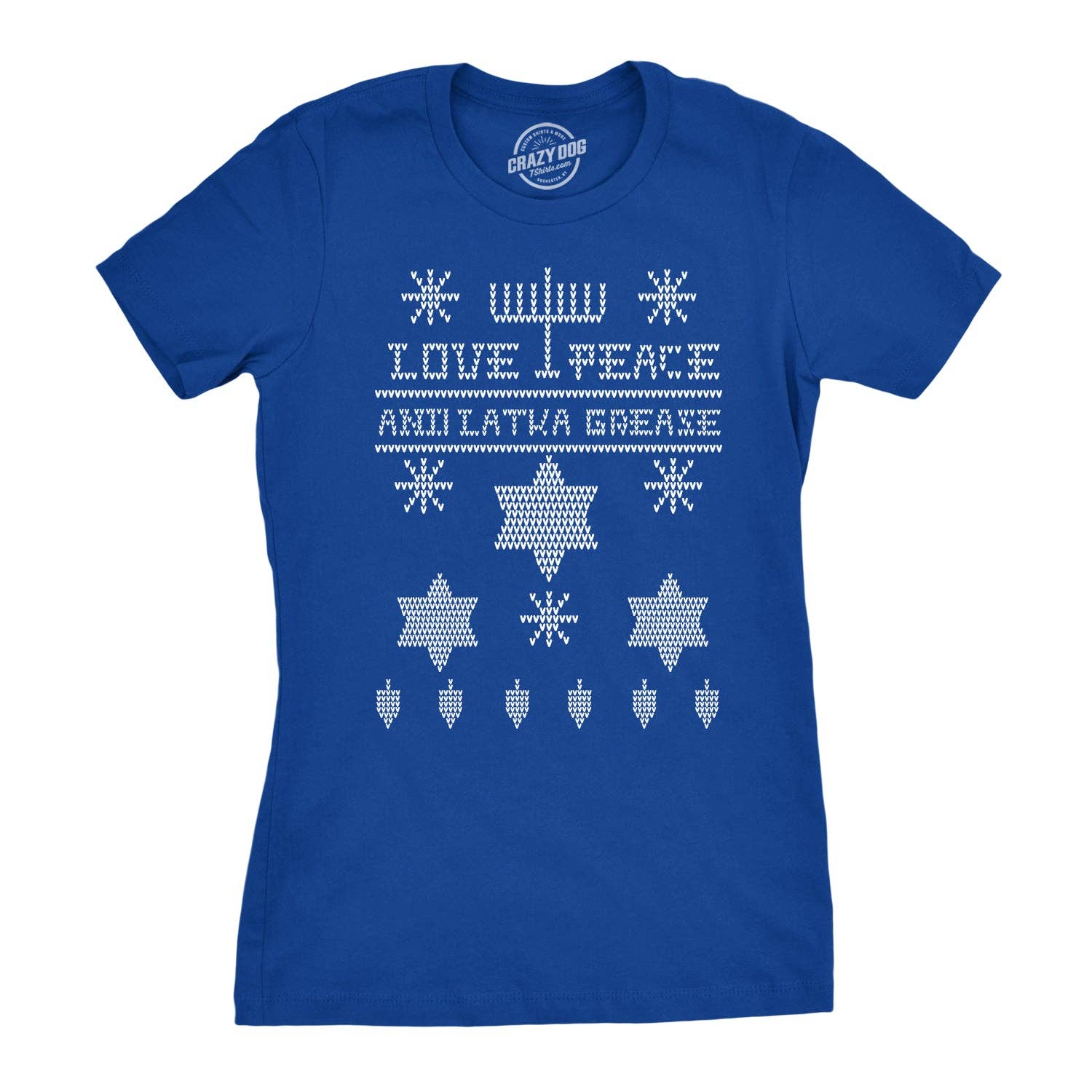 Ugly Hanukkah Sweater Women's - Adult & Kids T-Shirts, Sweatshirts & Hoodies apparel design preview 1