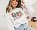 Tacos Are My Valentine Crew Neck - Adult & Kids T-Shirts, Sweatshirts & Hoodies apparel design preview 1
