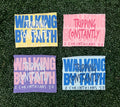 Walking By Faith Tripping Constantly On Comfort - Adult & Kids T-Shirts, Sweatshirts & Hoodies apparel design preview 1