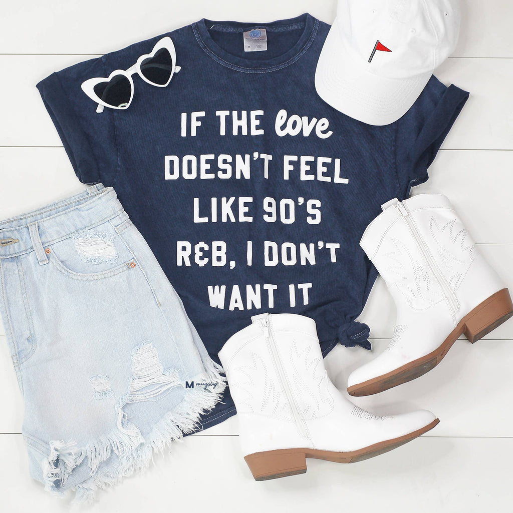 If the Love Doesn't Feel Like 90s R&B Valentine's Day - Adult & Kids T-Shirts, Sweatshirts & Hoodies apparel design preview 1