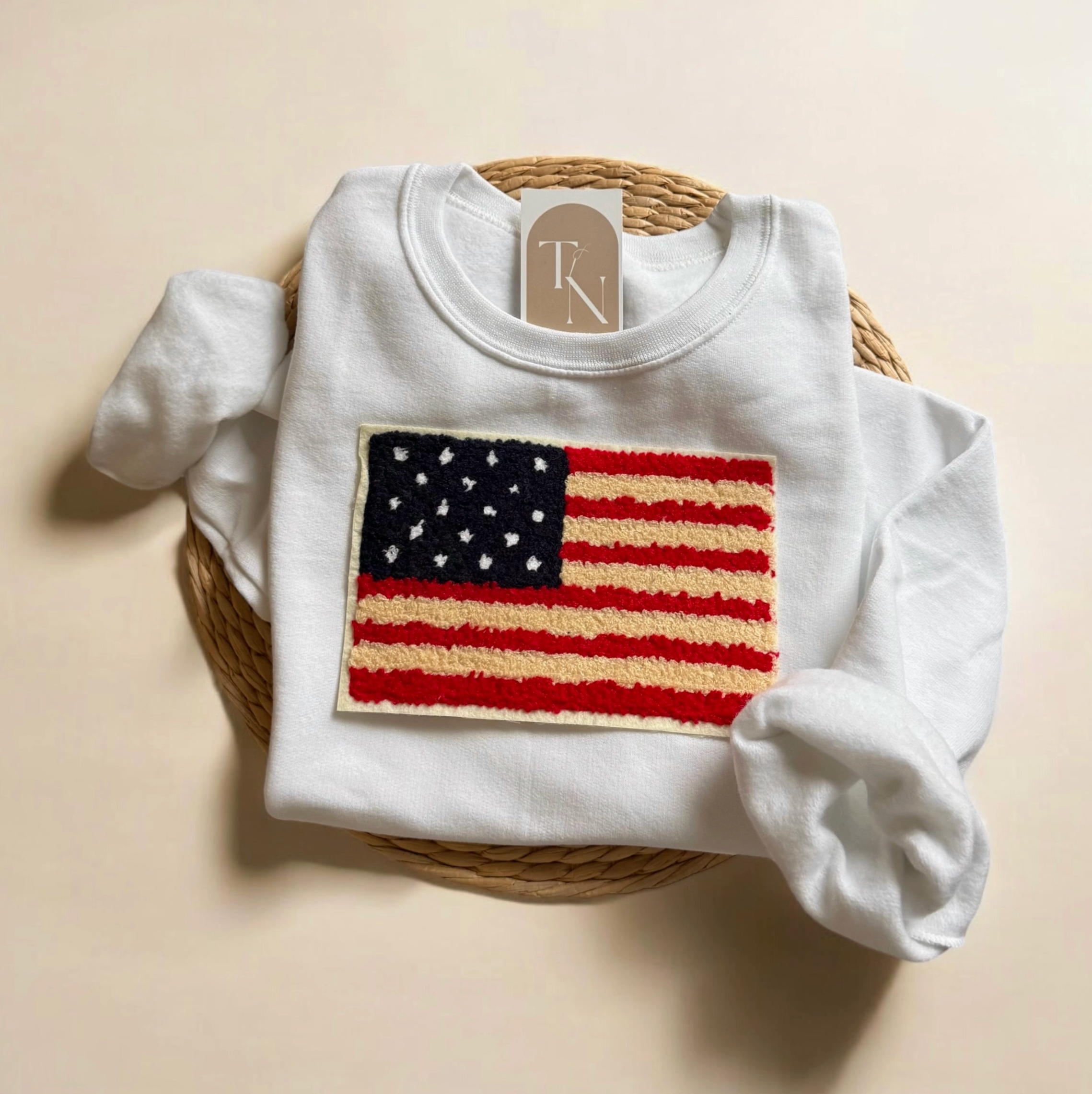 USA Flag 4th of July Clothes - Adult & Kids T-Shirts, Sweatshirts & Hoodies apparel design preview 1