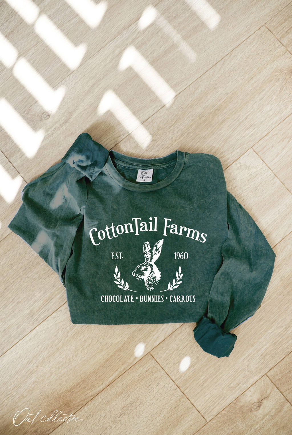 Cottontail Farms Mineral Washed Graphic - Adult & Kids T-Shirts, Sweatshirts & Hoodies apparel design preview 1