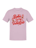 Boba Is My Valentine Design Men's - Adult & Kids T-Shirts, Sweatshirts & Hoodies apparel design preview 1
