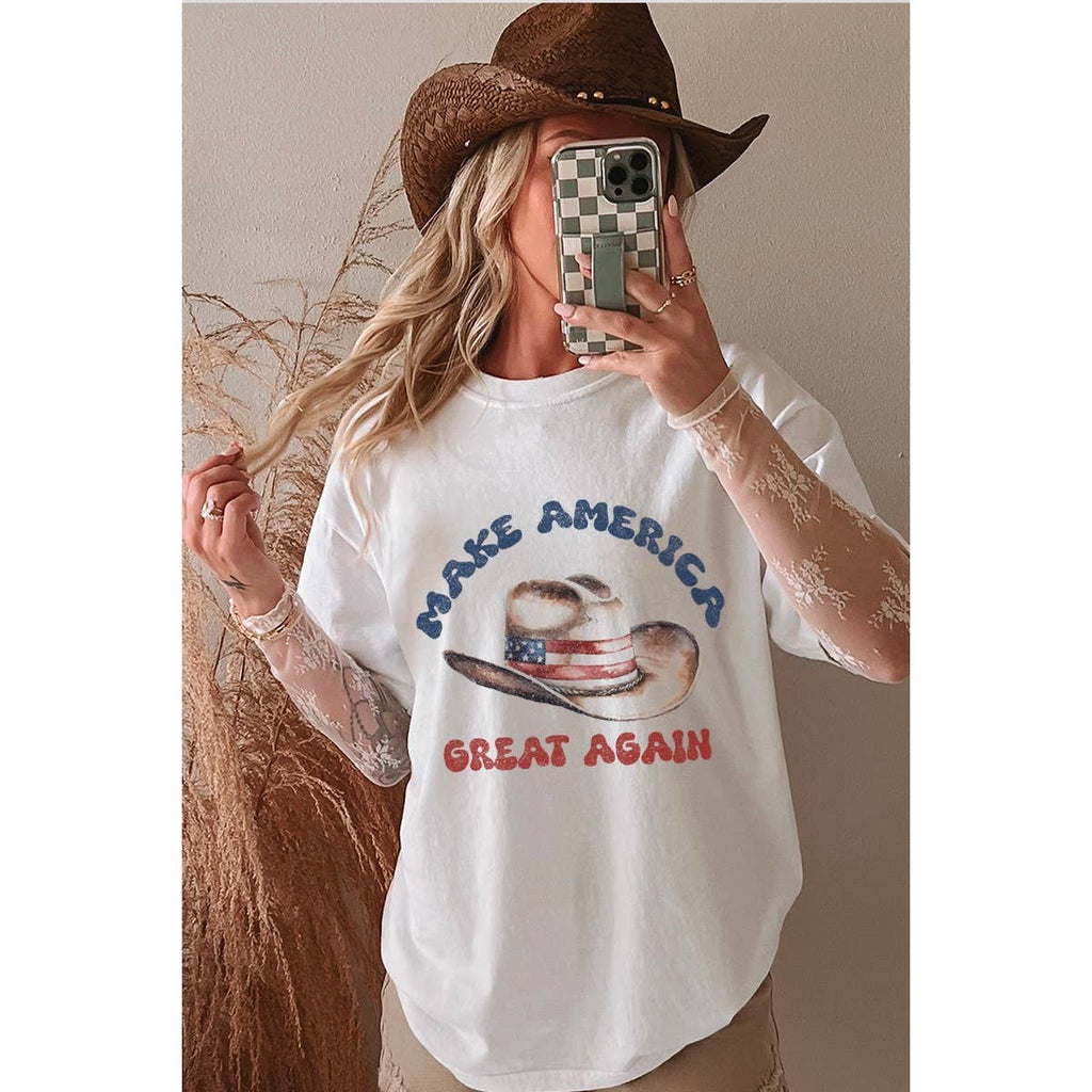 Make America Great Again Graphic Oversized - Adult & Kids T-Shirts, Sweatshirts & Hoodies apparel design preview 1