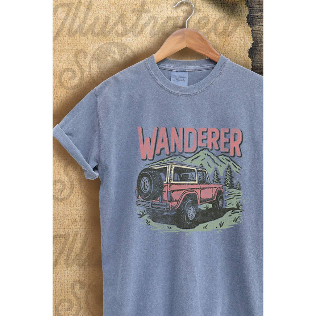Wanderer Vintage Graphic - Adult & Kids T-Shirts, Sweatshirts & Hoodies apparel design preview 1