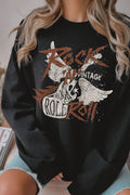 Rock and Roll Vintage Graphic Brushed - Adult & Kids T-Shirts, Sweatshirts & Hoodies apparel design preview 1
