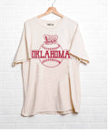Ou Oklahoma Sooners Mascot Baseball Off White - Adult & Kids T-Shirts, Sweatshirts & Hoodies apparel design preview 1