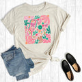 Retro Floral Nurse Graphic - Adult & Kids T-Shirts, Sweatshirts & Hoodies apparel design preview 1