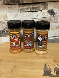 Squatchin' Country 3-piece Set of Gourmet Seasoning - Adult & Kids T-Shirts, Sweatshirts & Hoodies apparel design preview 1