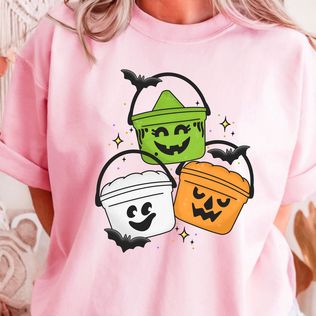 Meal Bucket Halloween 2025 Women'S Graphic Gildan - Adult & Kids T-Shirts, Sweatshirts & Hoodies apparel design preview 1