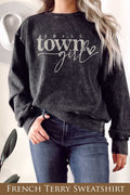 Small Town Girl Graphix Mineral Terry - Adult & Kids T-Shirts, Sweatshirts & Hoodies apparel design preview 1