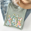 Brushstroke, Easter, Peter Cottontail, Watercolor - Adult & Kids T-Shirts, Sweatshirts & Hoodies apparel design preview 1