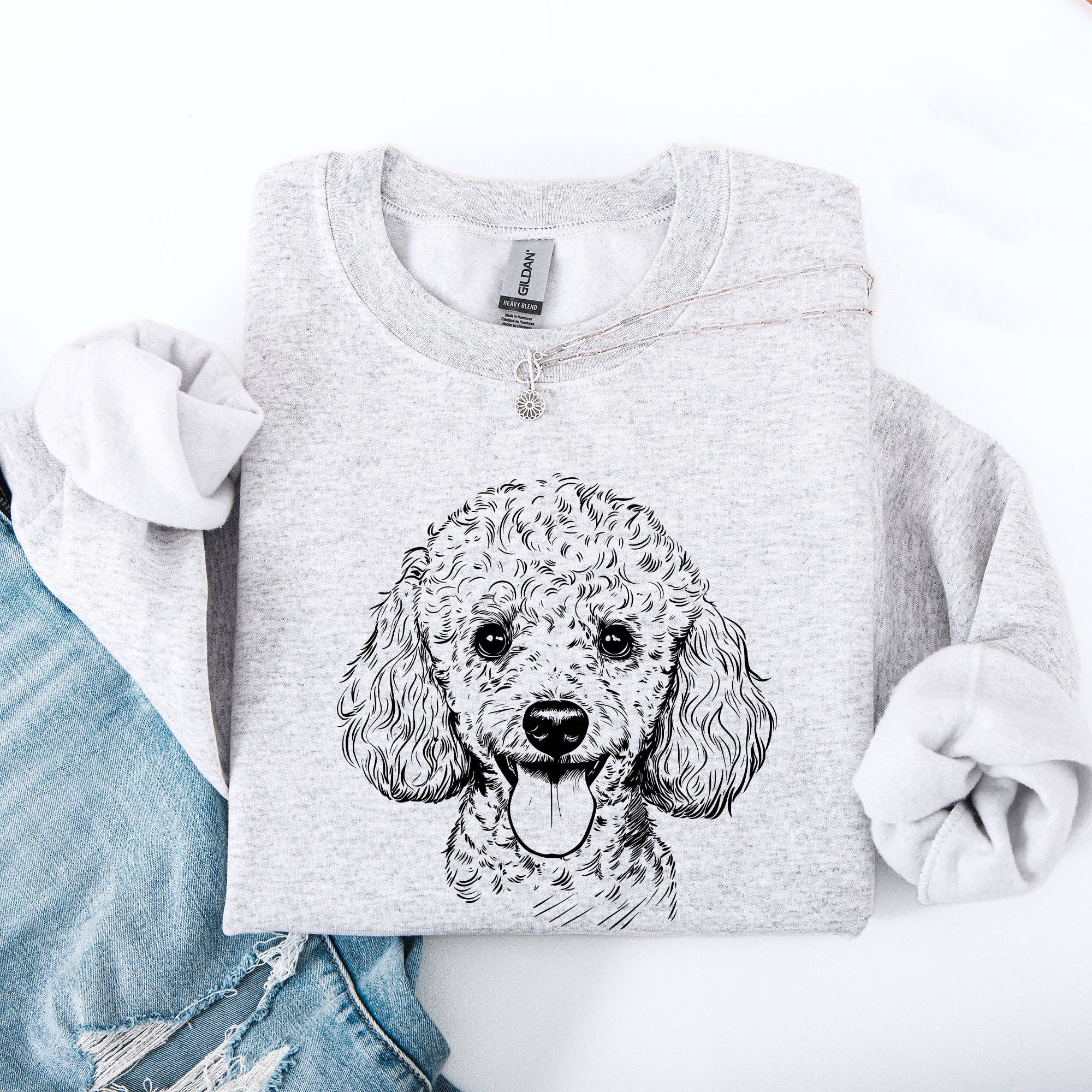 Poodle, Pet, Dog Breed - Adult & Kids T-Shirts, Sweatshirts & Hoodies apparel design preview 1