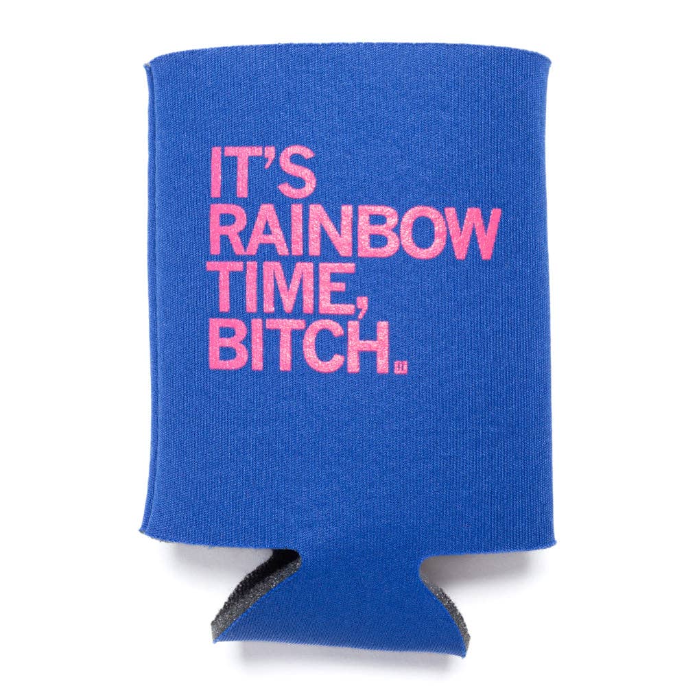 Rainbow Time Can Cooler - Adult & Kids T-Shirts, Sweatshirts & Hoodies apparel design preview 1