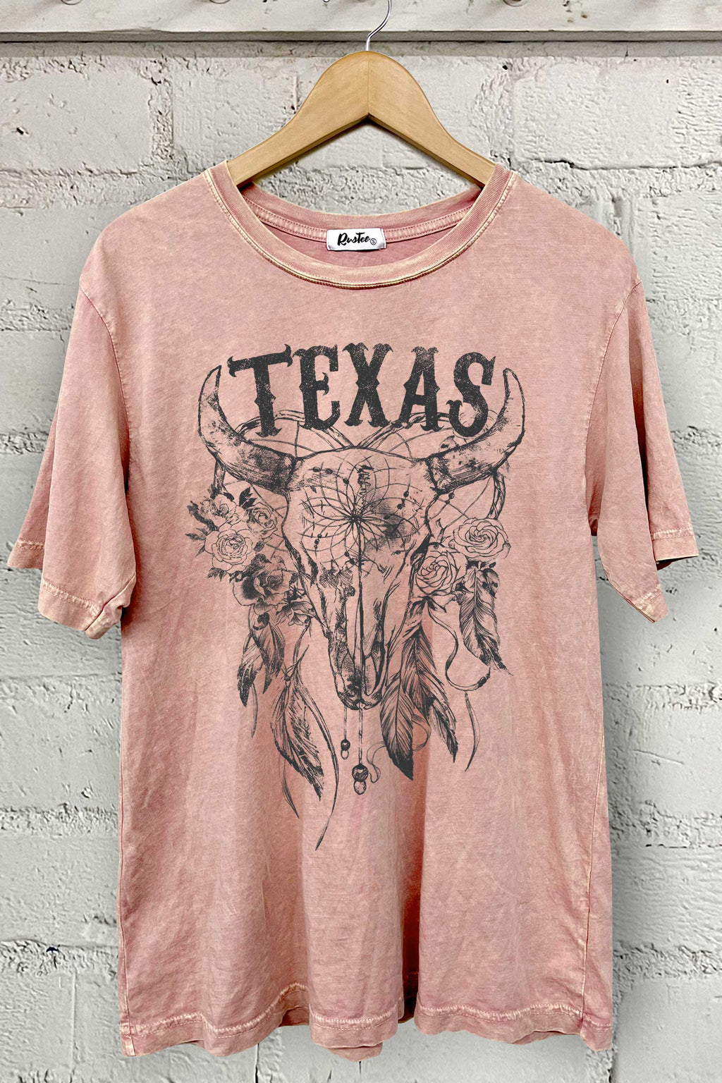 Texas Bull Skull Graphic Oversized - Adult & Kids T-Shirts, Sweatshirts & Hoodies apparel design preview 1